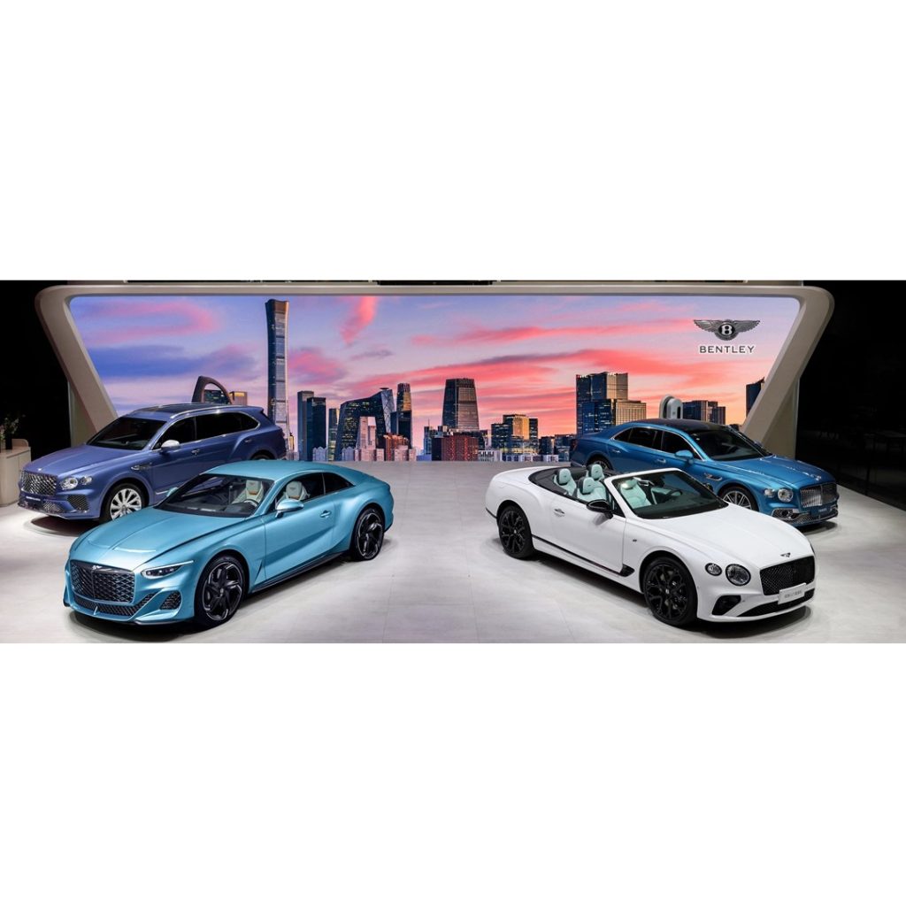 Bentley Motors Presents Mulliner Bespoke Models at Auto China 2024